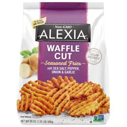 Alexia Seasoned Waffle Cut Fries 20 oz