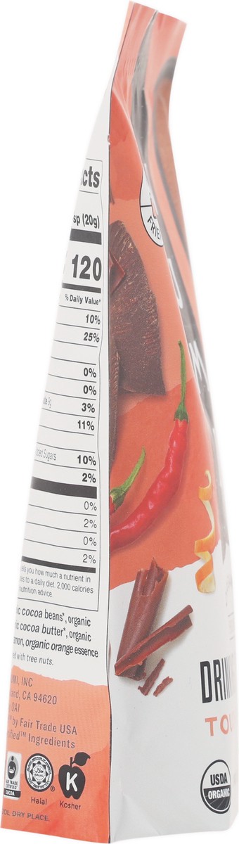 slide 5 of 13, Numi Org 65% Choc Touch Of Chili, 6.3 oz