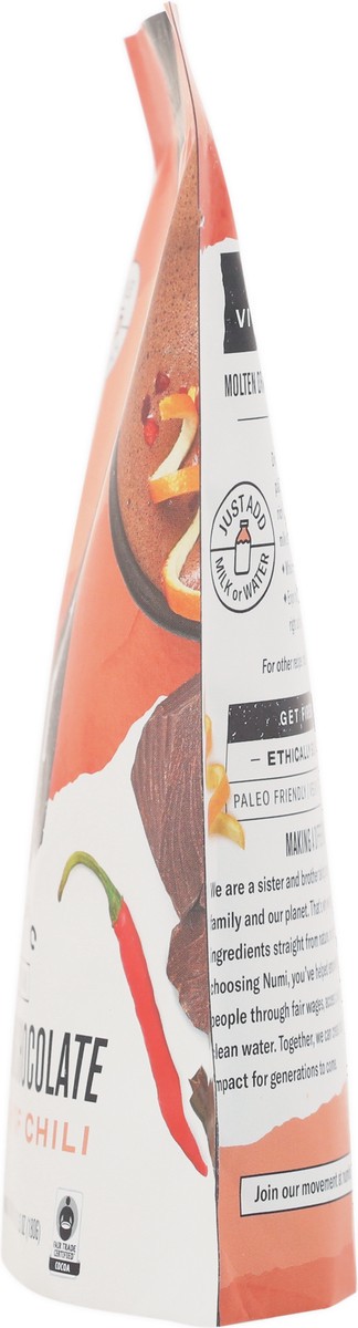 slide 6 of 13, Numi Org 65% Choc Touch Of Chili, 6.3 oz