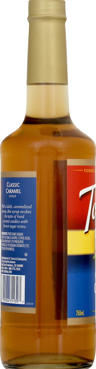 slide 11 of 13, Torani Classic Caramel Syrup 25.4 oz, 25.4 fl oz