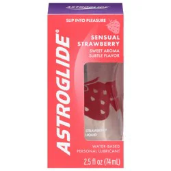 Astroglide Water-Based Sensual Strawberry Personal Lubricant 2.5 fl oz