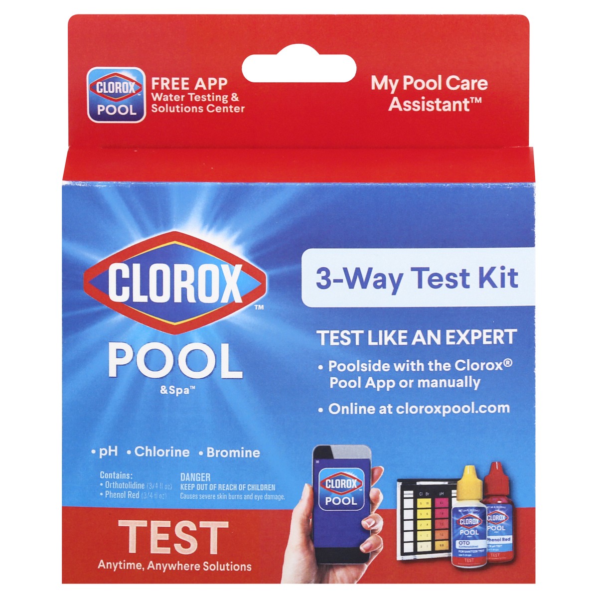 slide 2 of 10, Clorox Test Kit 1 ea, 1 ct