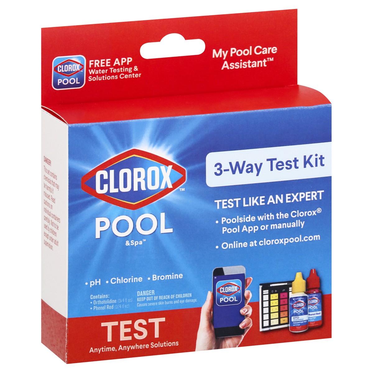 slide 10 of 10, Clorox Test Kit 1 ea, 1 ct