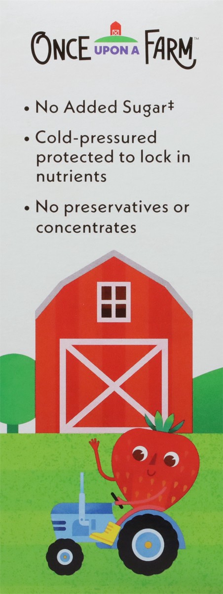 slide 13 of 13, Once Upon a Farm 4 Pack Organic Dairy-Free Berry Berry Smoothie 4 - 4 oz Pouches, 4 ct