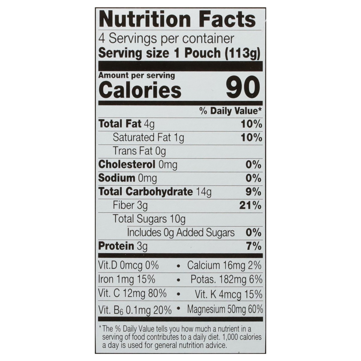 slide 4 of 13, Once Upon a Farm 4 Pack Organic Dairy-Free Berry Berry Smoothie 4 - 4 oz Pouches, 4 ct