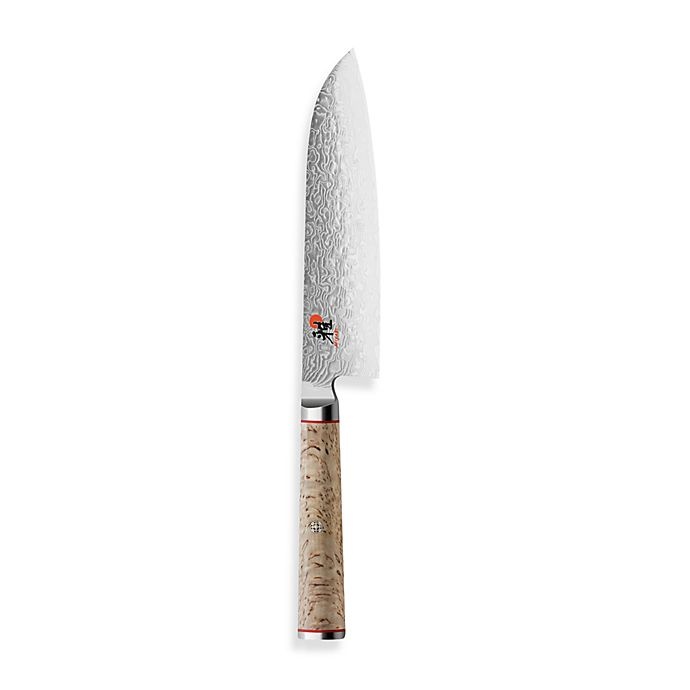 slide 1 of 1, MIYABI Birchwood Santoku Knife, 7 in