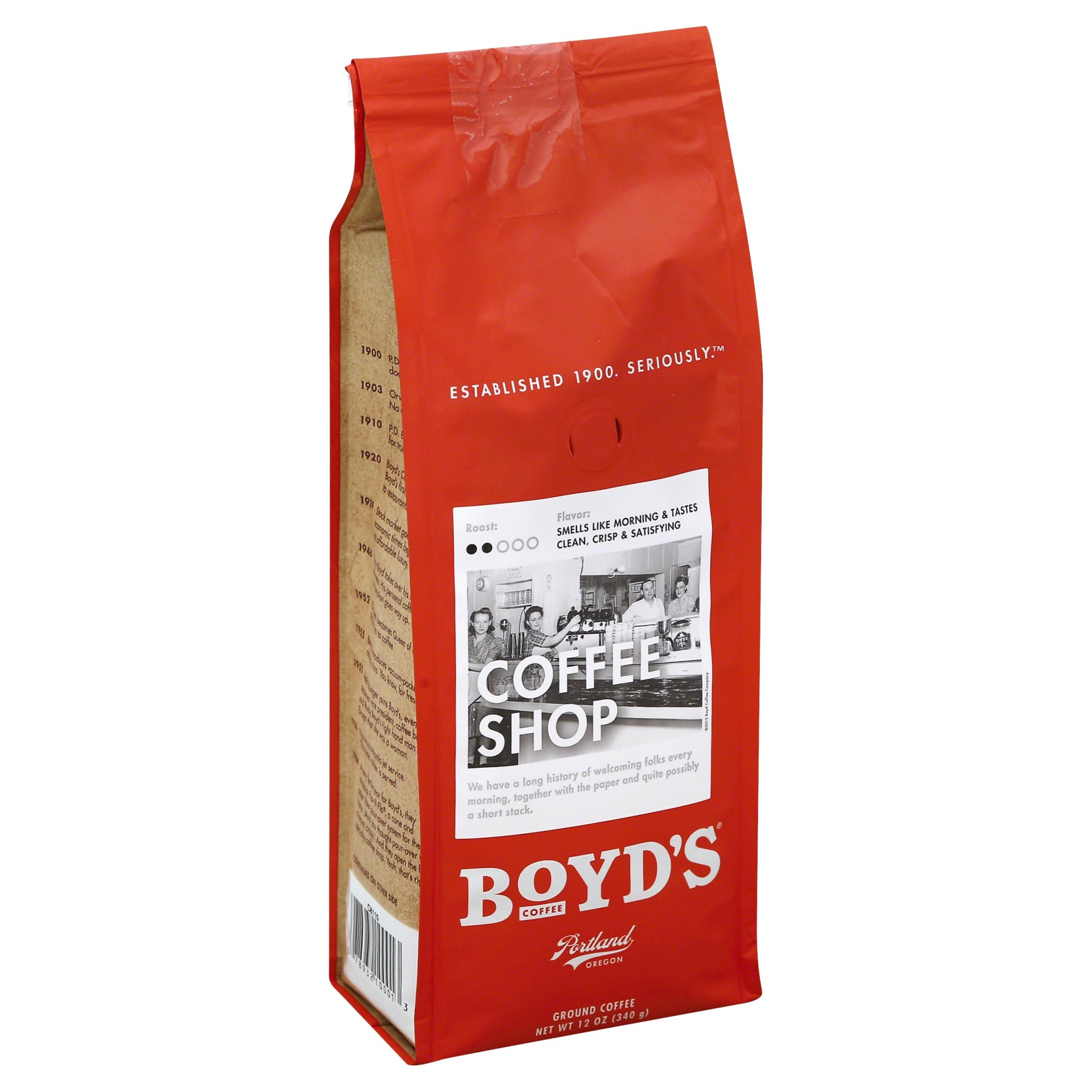 slide 1 of 6, Boyd's Coffee, Ground, Coffee Shop, 12 oz