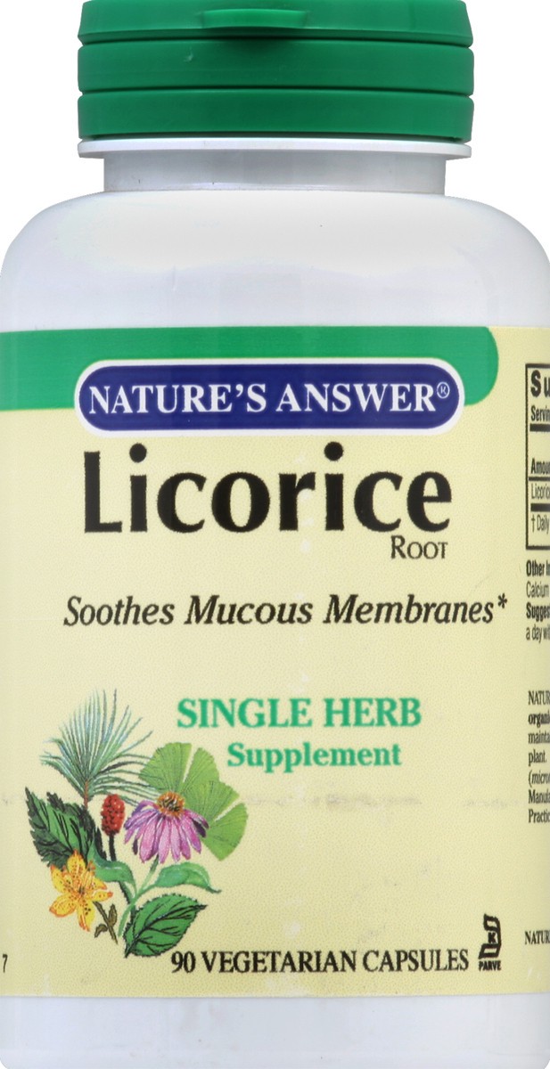 slide 2 of 2, Nature's Answer Licorice Root 90VCap, 90 ct