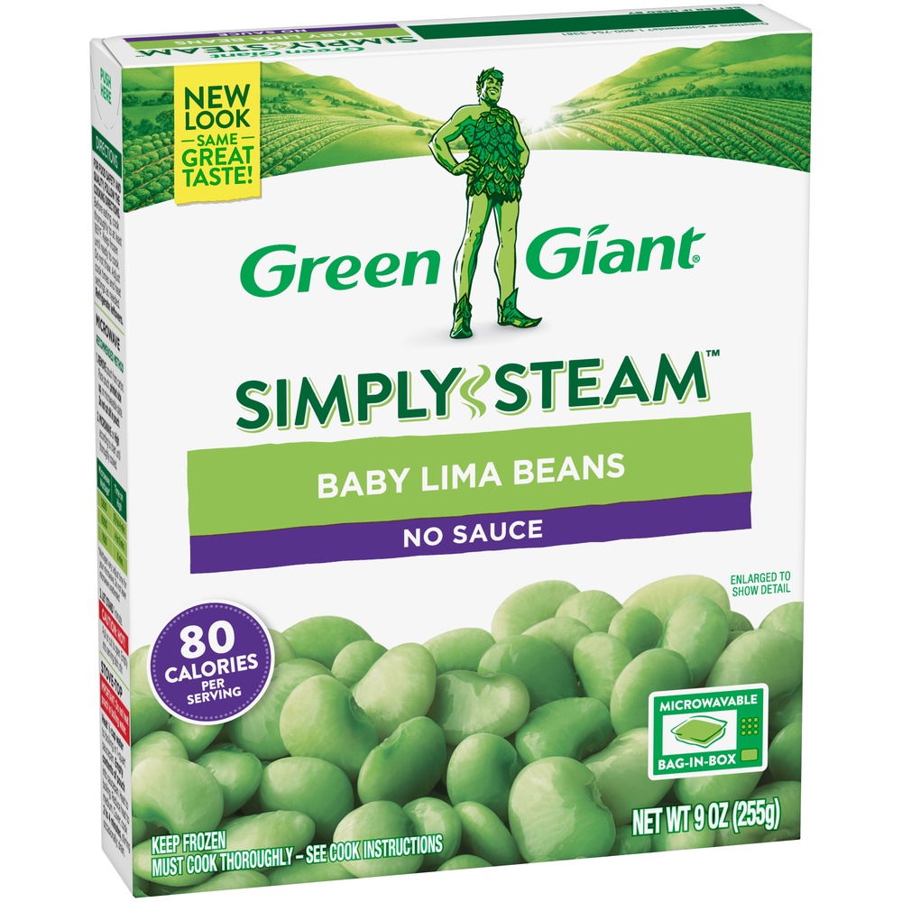 slide 6 of 8, Green Giant Steamers Baby Lima Beans, 9 oz