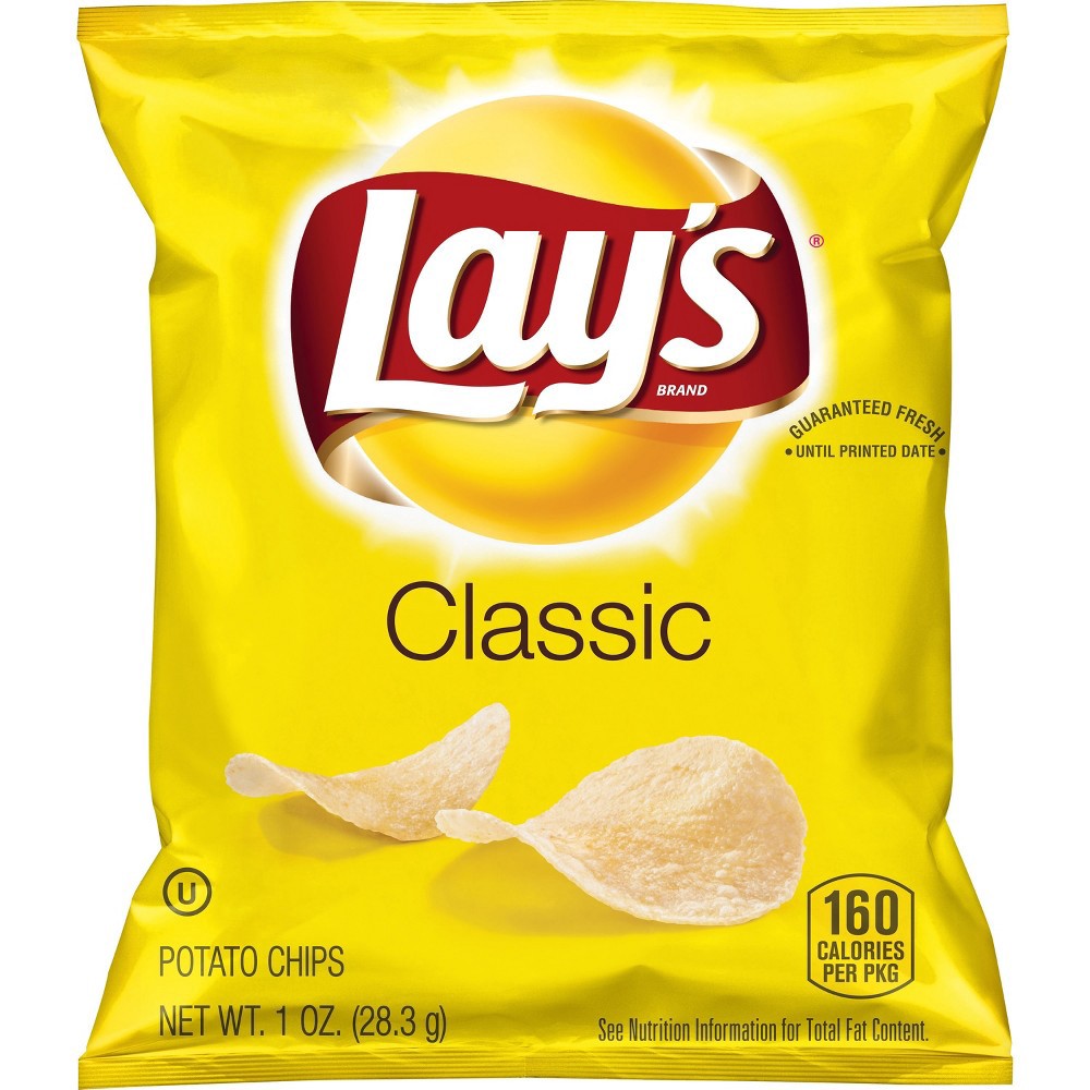 slide 5 of 9, Lay's Potato Chips Variety Pack (18 - 1 Ounce) 18 Ounces 18 Count Plastic Bags, 18 oz