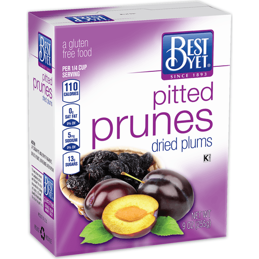 slide 1 of 1, Best Yet Byet Prunes Pitted Bag-In-Box, 9 oz