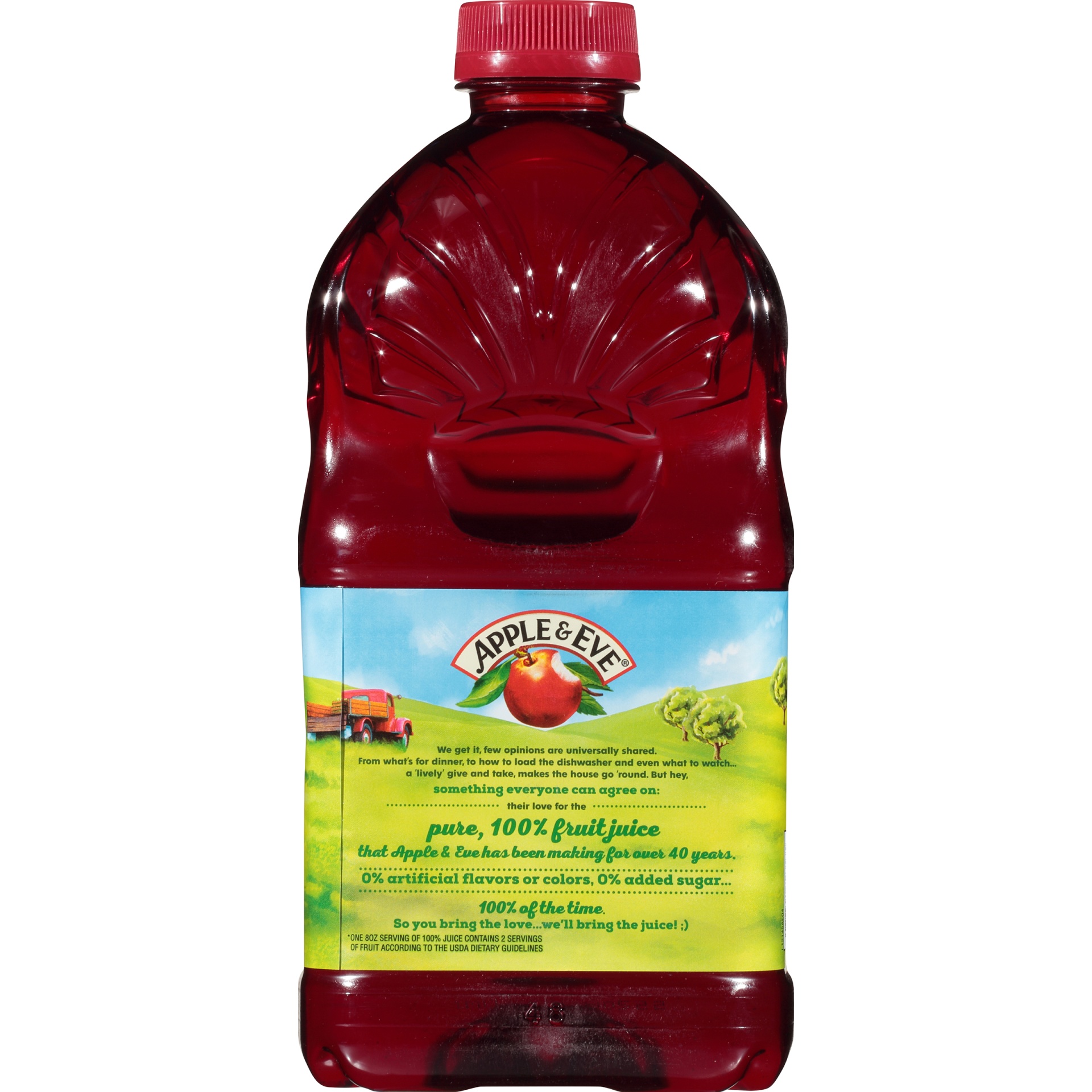 slide 6 of 8, Apple & Eve Cran-Apple Juice, 48 fl oz