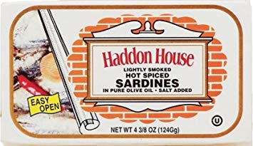 slide 1 of 1, Haddon House Hh Sardines Hotspcd Clb Oil, 4.38 oz