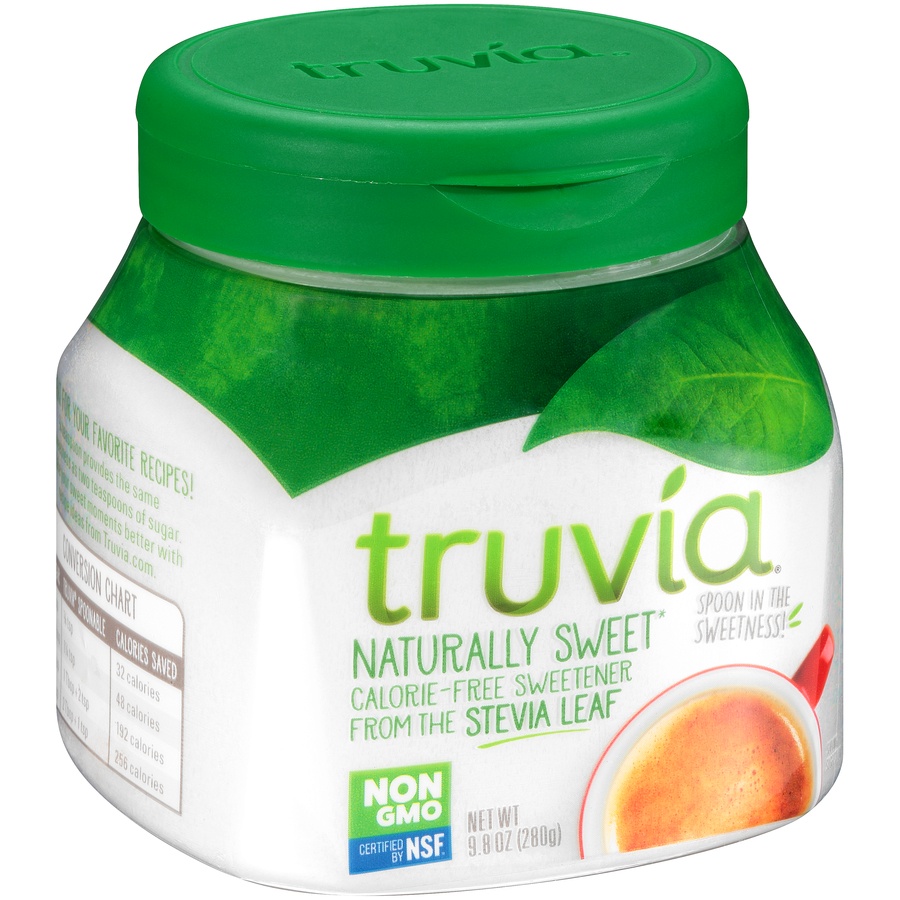 slide 4 of 8, Truvia Calorie-Free Sweetener from the Stevia Leaf Spoonable (9.8 oz Jar), 9.8 oz