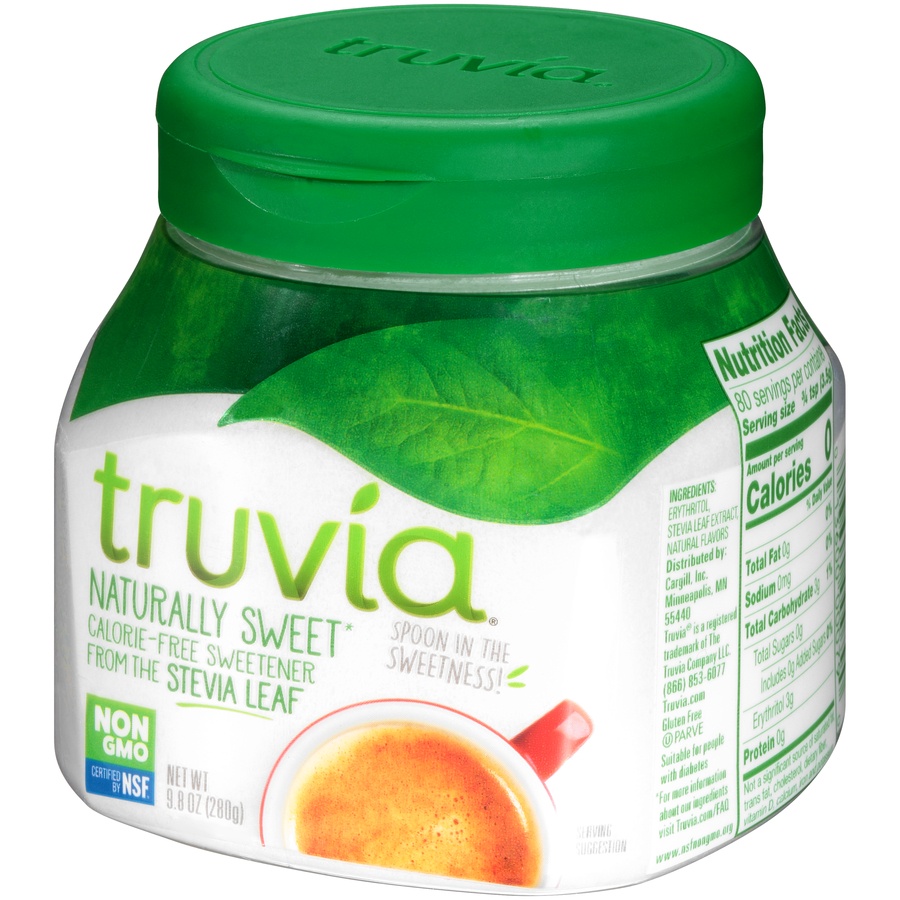 slide 5 of 8, Truvia Calorie-Free Sweetener from the Stevia Leaf Spoonable (9.8 oz Jar), 9.8 oz