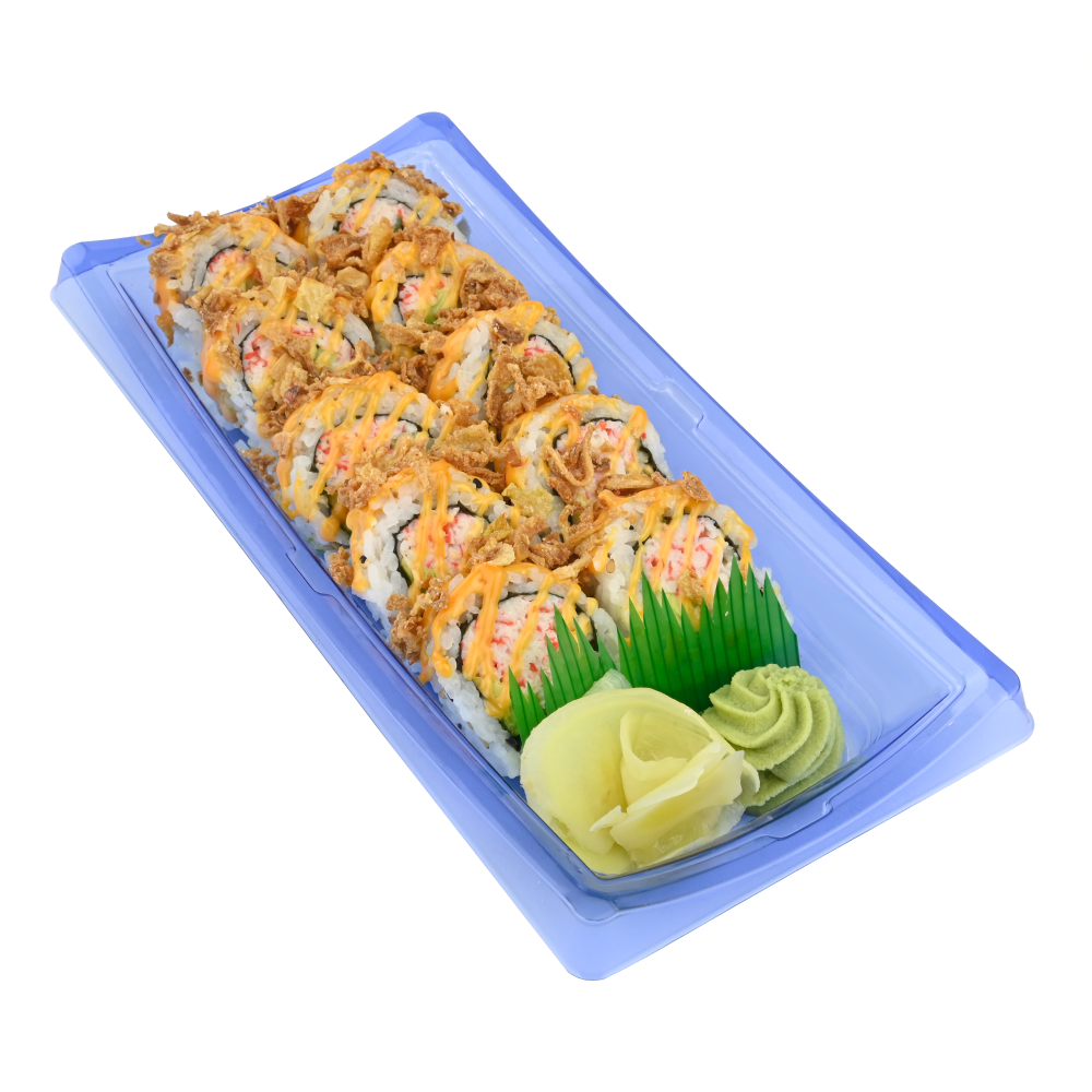slide 1 of 1, Advanced Fresh Concepts 3Pd Crunchy California Roll, 8.1 oz
