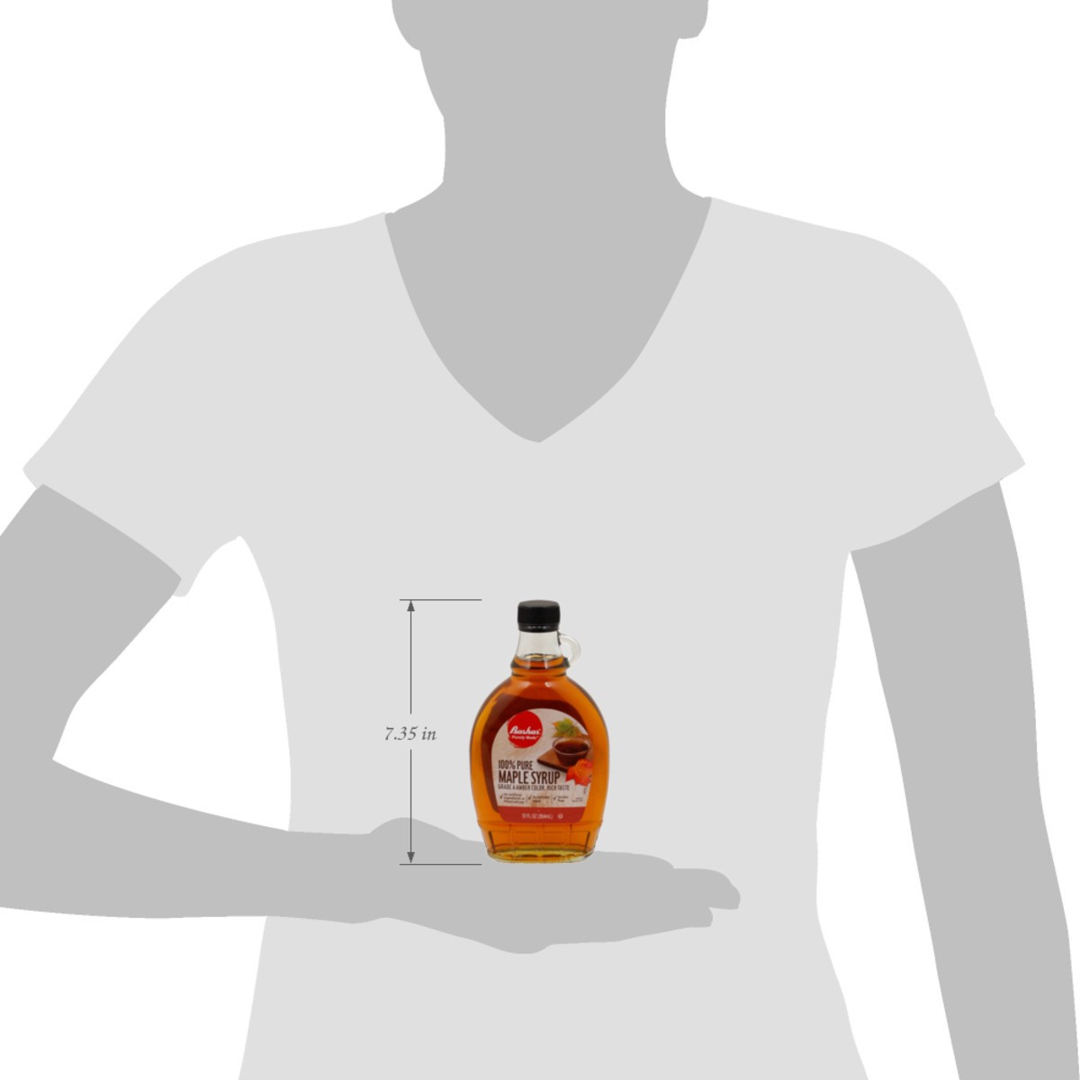 slide 13 of 15, Bashas 100% Maple Syrup, 12 oz