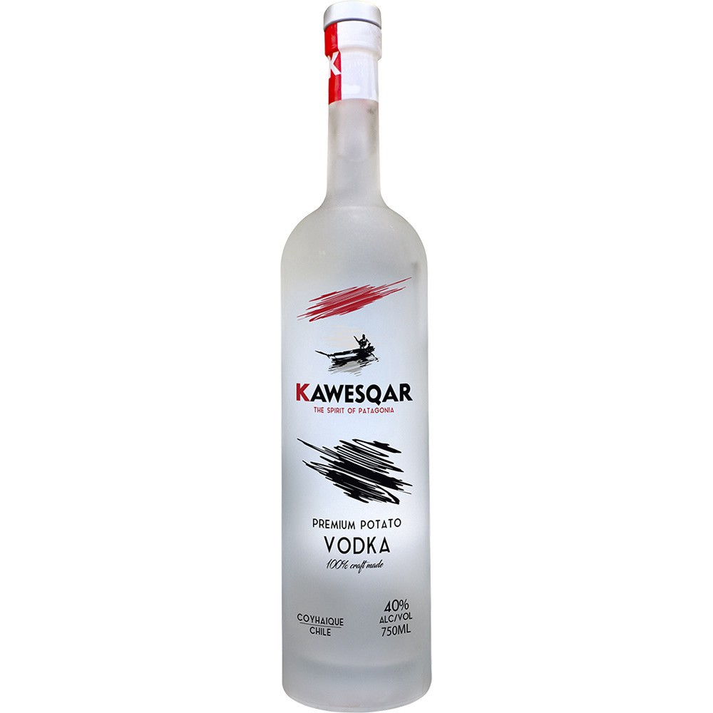 slide 1 of 1, Kawesqar Patagonia Vodka, 750 ml