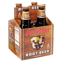 Sprecher Root Beer Craft Soda 4-16 fl oz Bottles