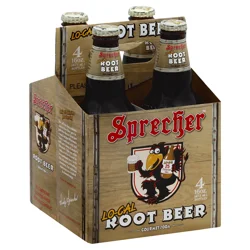 Sprecher Lo-Cal Root Beer 4-16 Oz Bottles