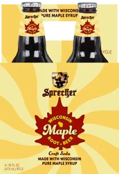 Sprecher Maple Root Beer - 4 ct