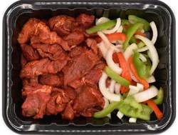 Custom Made Meals Beef Fajitas With Bell Peppers & Onion
