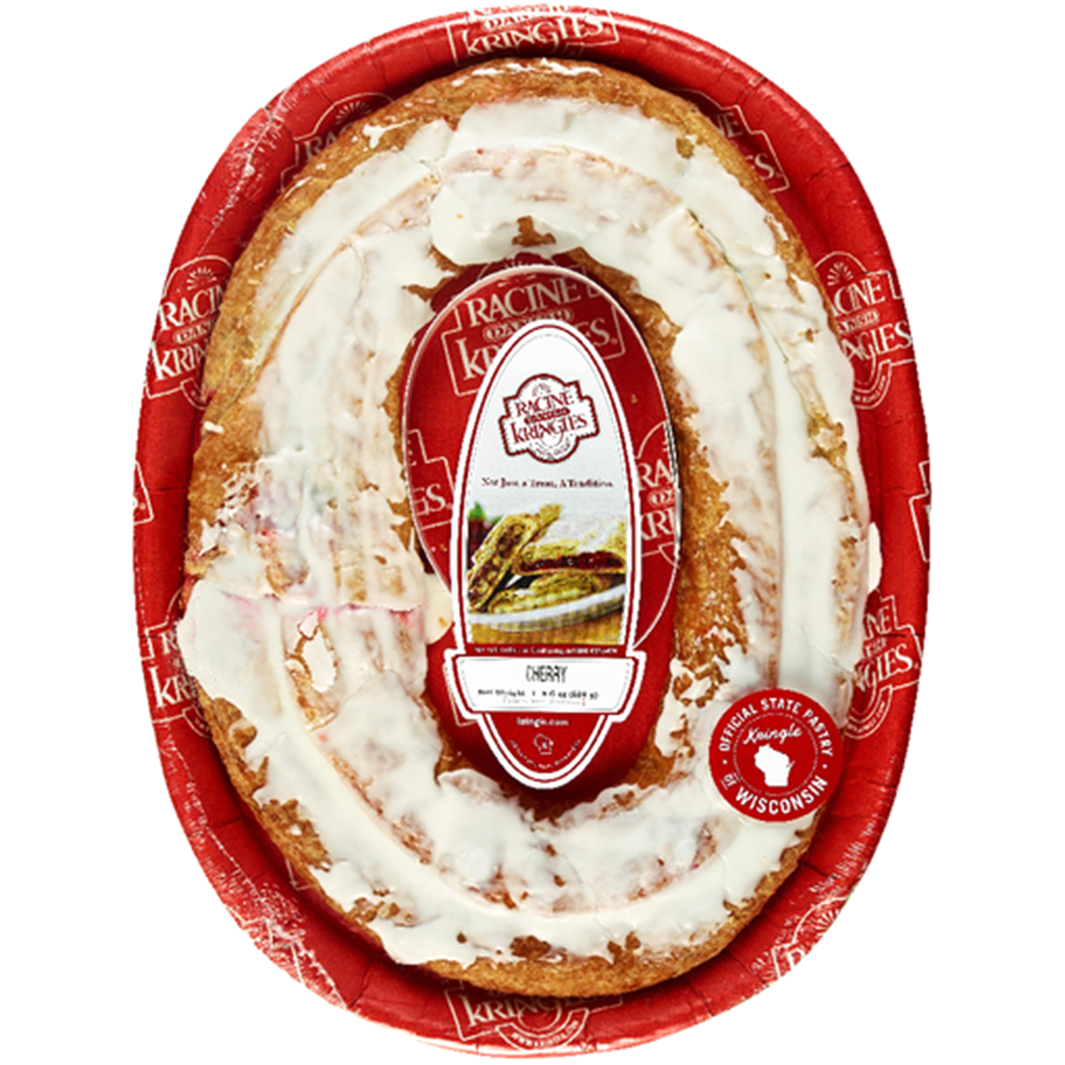 slide 1 of 1, OTHER-NATIONAL Cherry Fruit Var Kringle, 14 oz