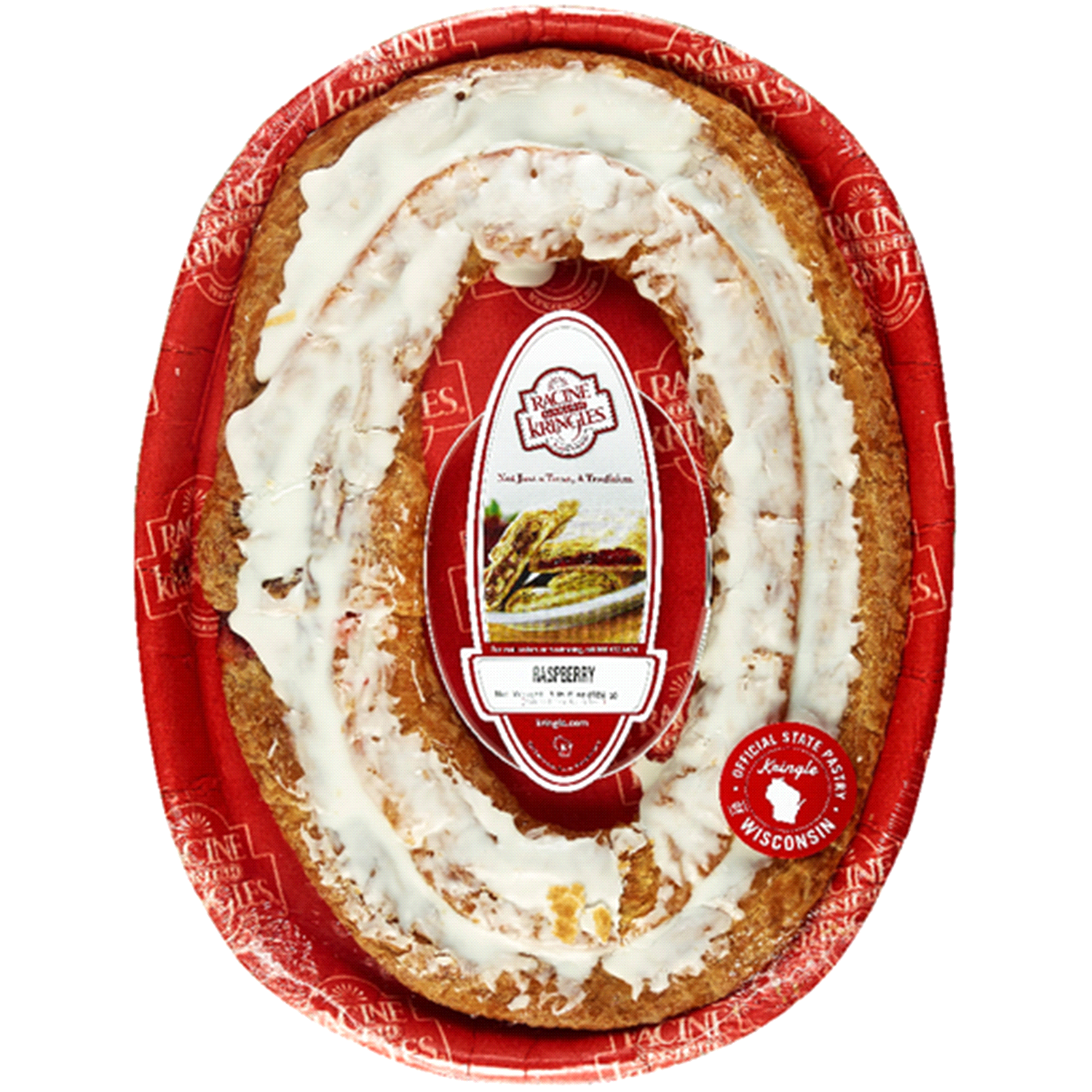 slide 1 of 1, Racine Danish Kringles Raspberry Danish 14 oz, 14 oz