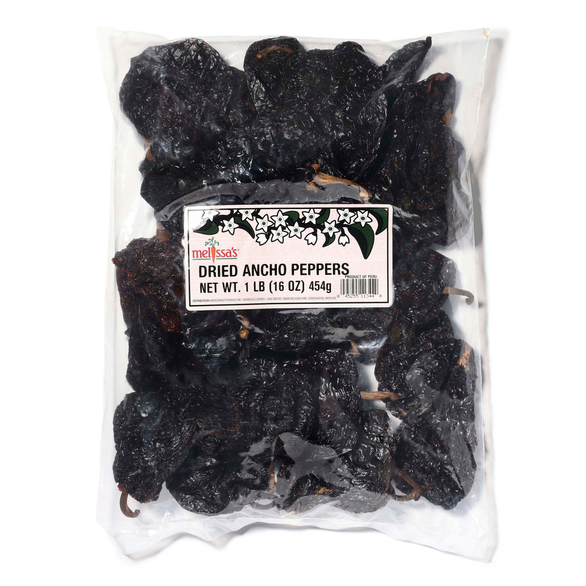 slide 1 of 1, Dried Ancho Chili Peppers, 16 oz