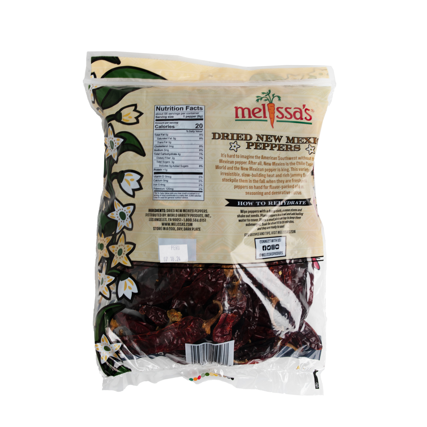 slide 2 of 2, Dried California Chile Peppers, 12 Oz, 12 oz