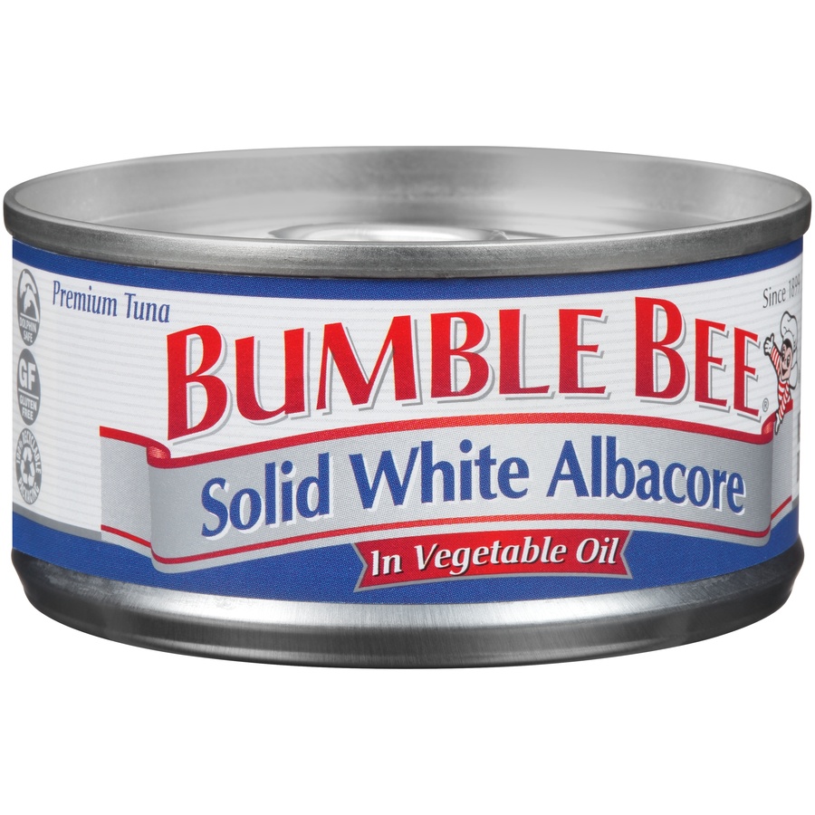 slide 2 of 8, Bumble Bee Solid White Albacore Tuna in Vegetable Oil 3-3 oz. Cans, 9 oz