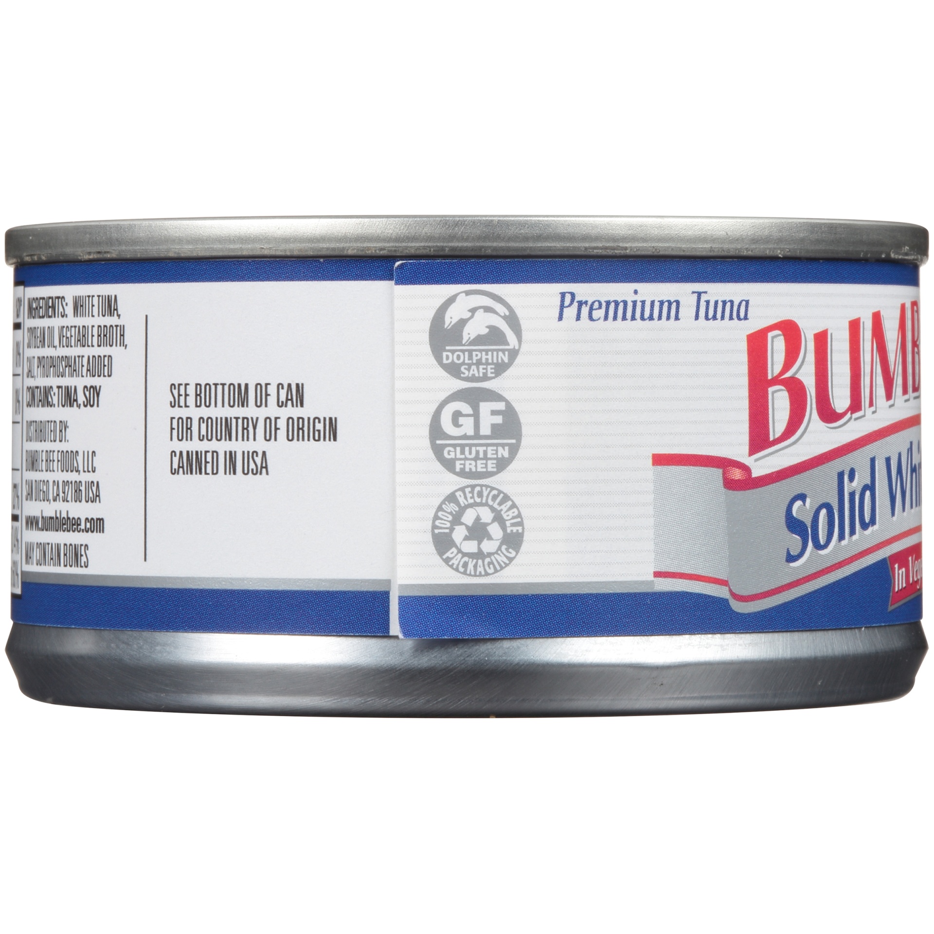 slide 4 of 8, Bumble Bee Solid White Albacore Tuna in Vegetable Oil 3-3 oz. Cans, 9 oz