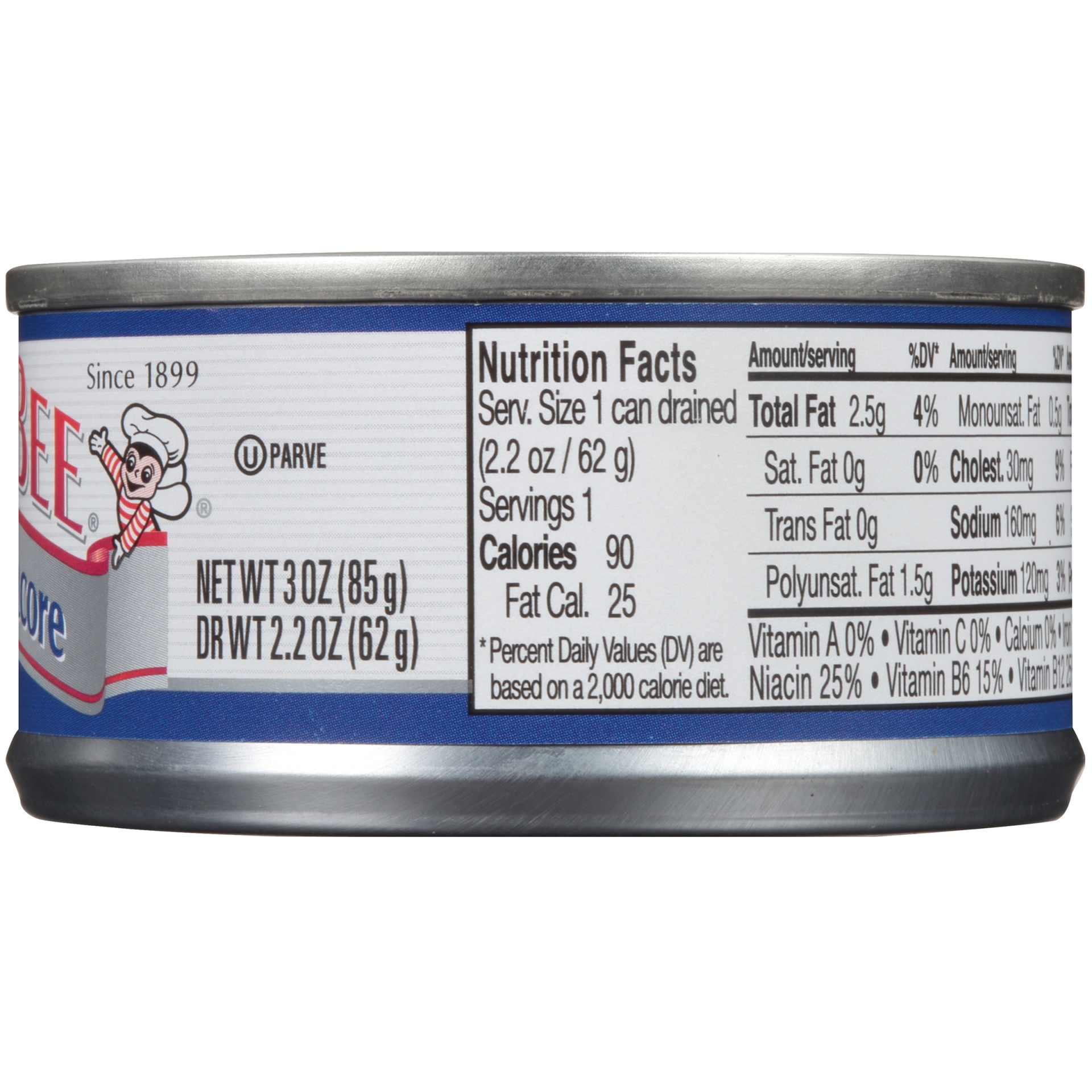 slide 5 of 8, Bumble Bee Solid White Albacore Tuna in Vegetable Oil 3-3 oz. Cans, 9 oz