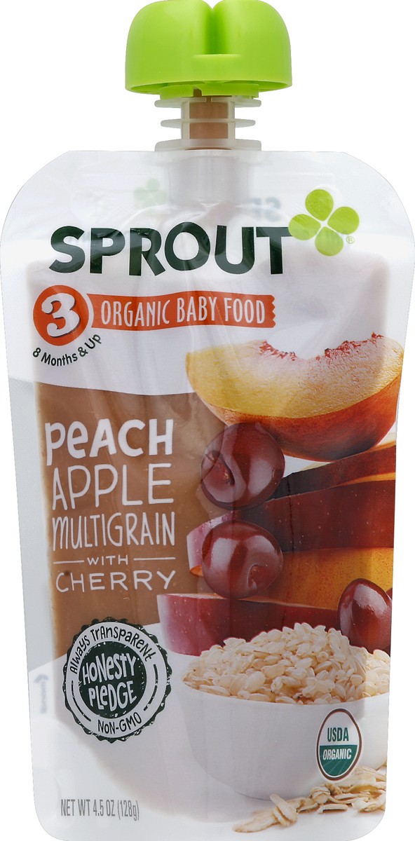 slide 2 of 2, Sprout Baby Food 4.5 oz, 4.5 oz