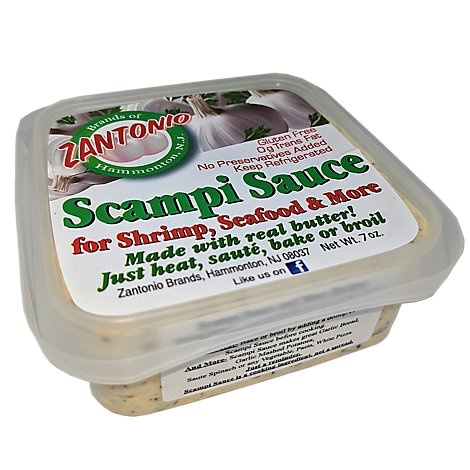 slide 1 of 1, Zantonio Scampi Sauce - 7 OZ, 7 oz