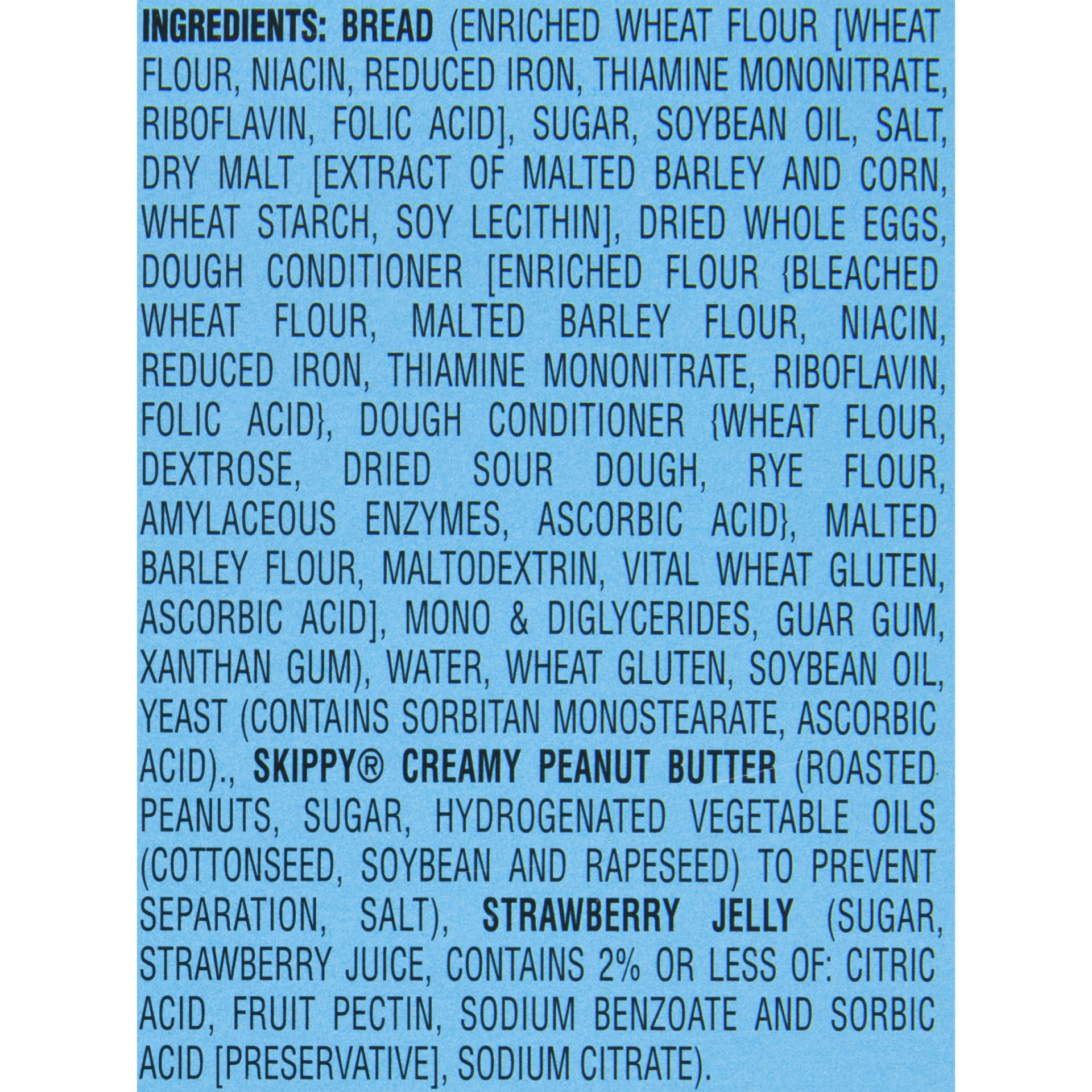 slide 8 of 8, Skippy P.B. & Jelly Frozen Peanut Butter and Strawberry Jelly Minis, 10 ct; 20 oz