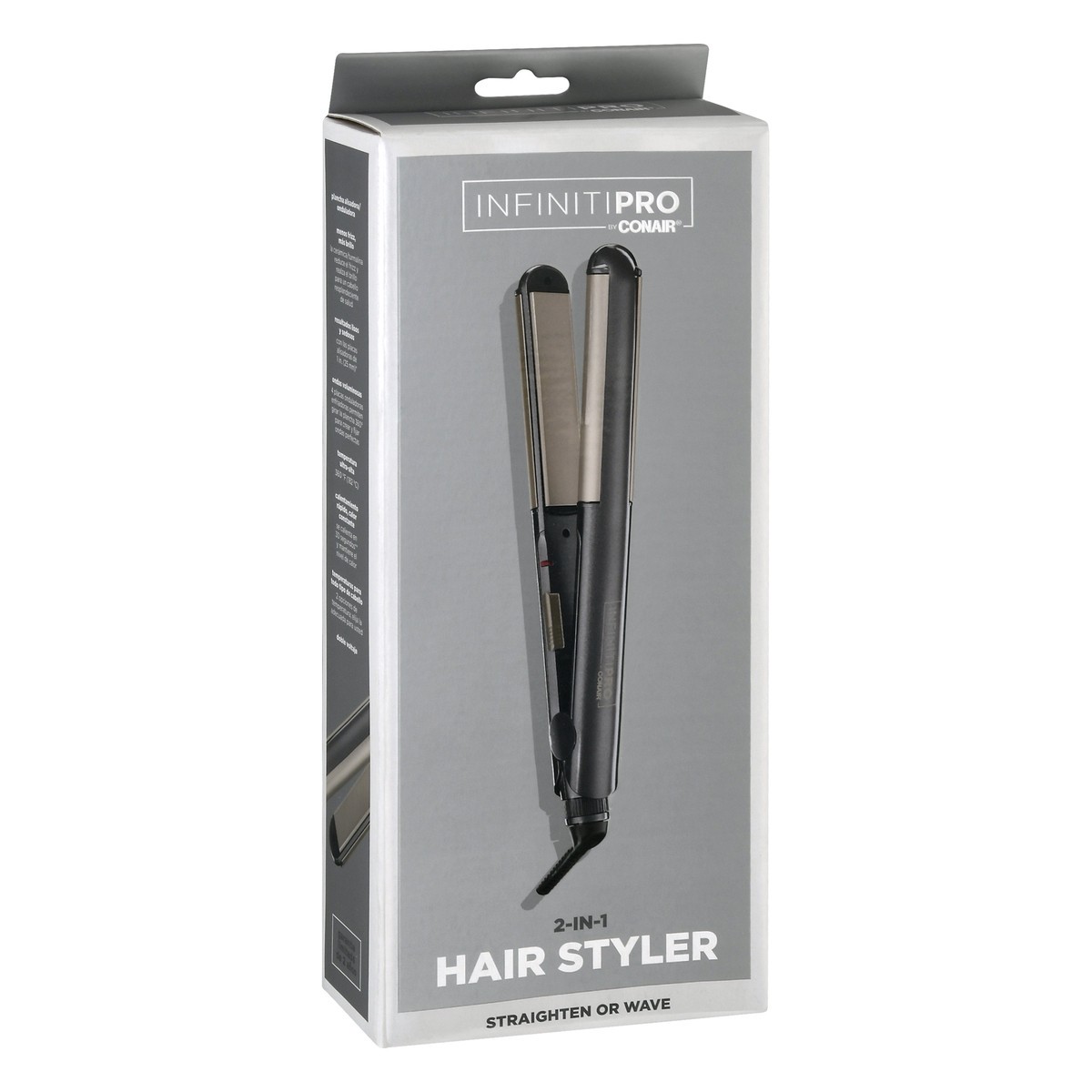 slide 10 of 10, InfinitiPRO 2-in-1 Hair Styler 1 ea, 1 ft