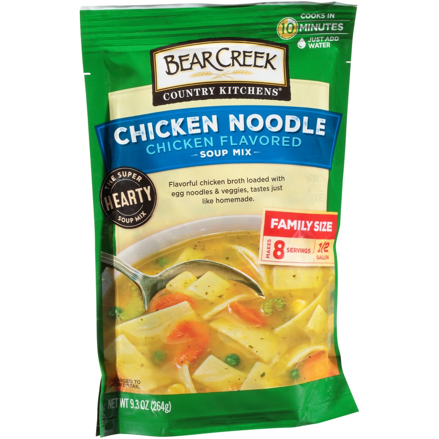 slide 4 of 8, Bear Creek Chicken Noodle Soup Mix - 9.3oz, 9.3 oz