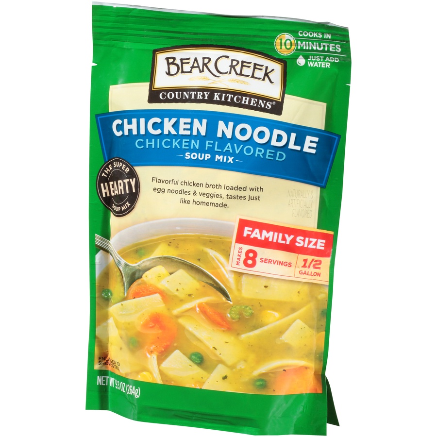 slide 5 of 8, Bear Creek Chicken Noodle Soup Mix - 9.3oz, 9.3 oz