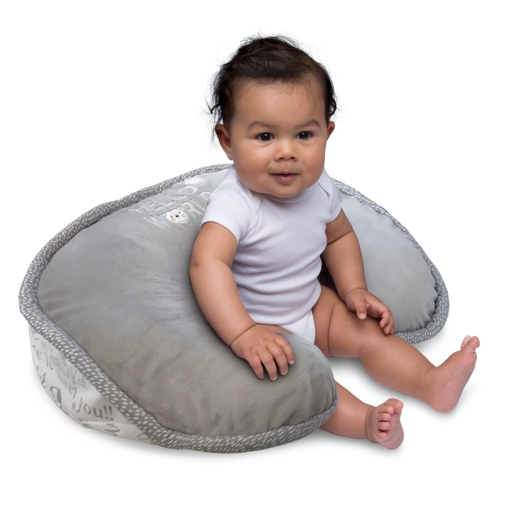 slide 2 of 8, Hello World Boppy Luxe Nursing Pillow and Positioner, 1 ct