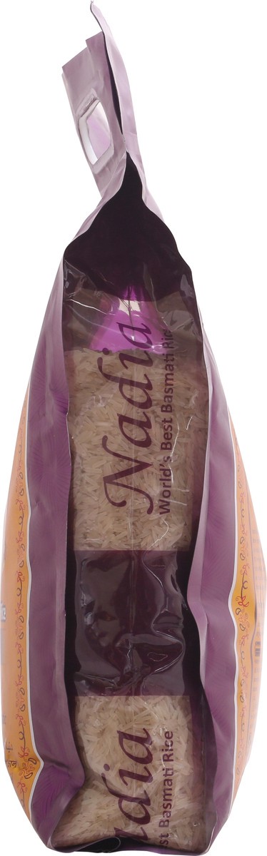 slide 7 of 9, Nadia Basmati Sella Rice Extra Long Grain - 10 LB, 10 lb
