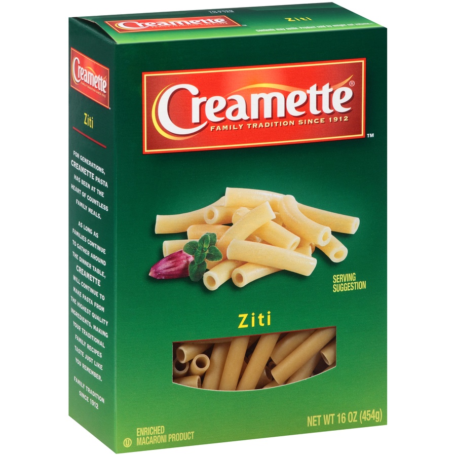 slide 7 of 8, Creamette Ziti, 16 oz