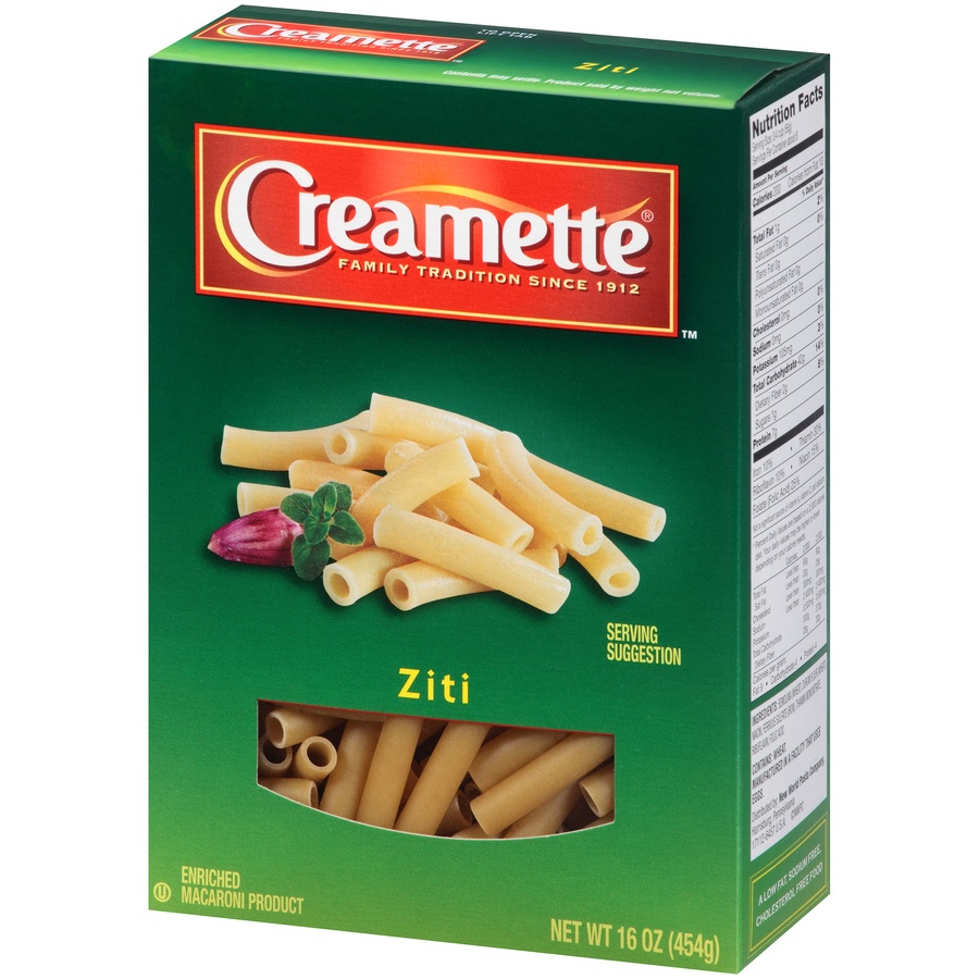 slide 5 of 8, Creamette Ziti, 16 oz