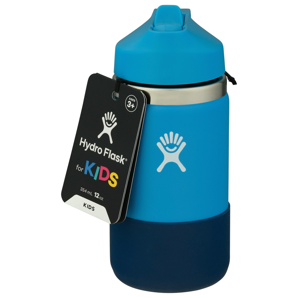 slide 9 of 9, Hydro Flask For Kids 12 Ounce Wide Mouth Pacific Bottle 1 ea, 12 oz