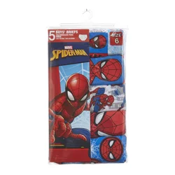 Marvel Boys' Spider-Man Assorted Briefs Underwear - Multi 6