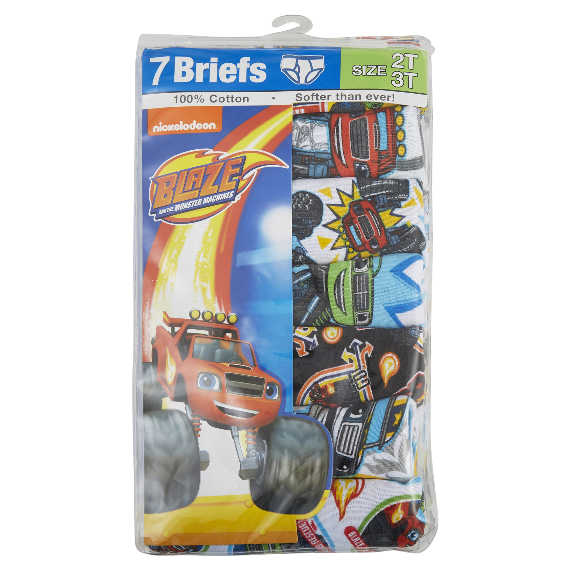 slide 1 of 1, BLAZE TDLR BOY BRIEF UW TBUP9402 AST 2T/3T, 7 ct