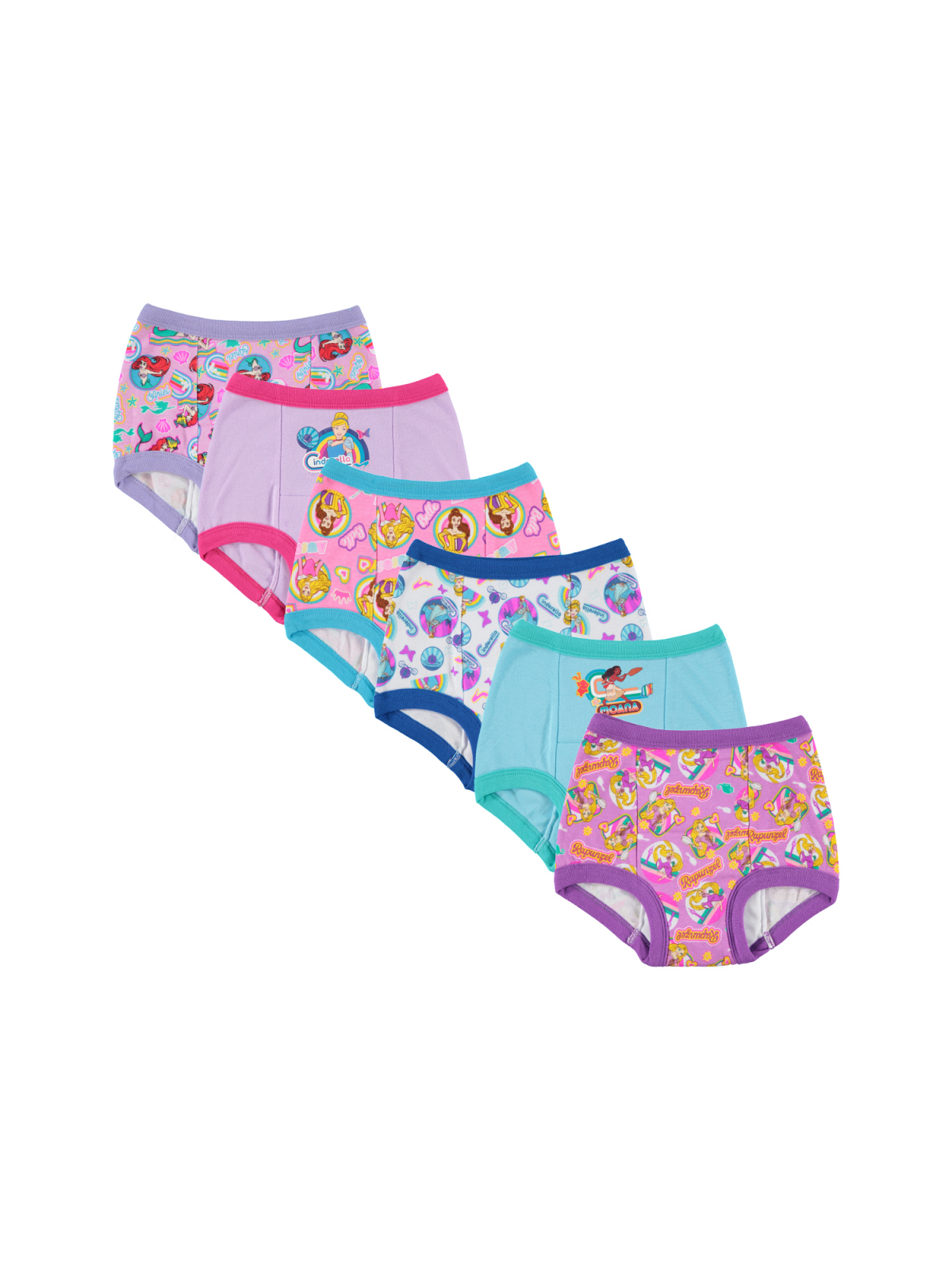 slide 2 of 2, Princess Training Pant 2T3T, 6 ct