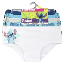 Disney Girls&#x27; Lilo &amp; Stitch 4pk Underwear - 8