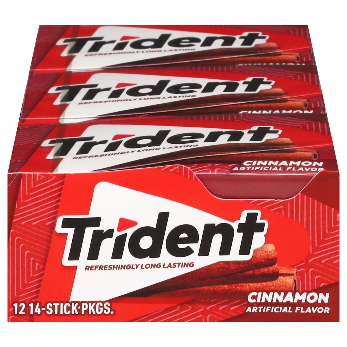 slide 2 of 4, Trident Cinnamon, 12 ct