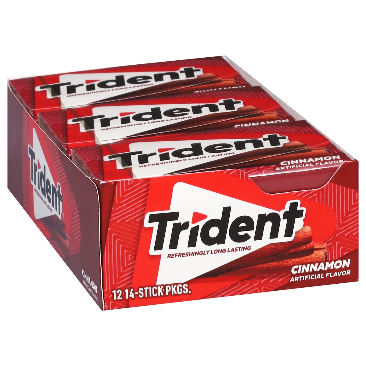 slide 3 of 4, Trident Cinnamon, 12 ct